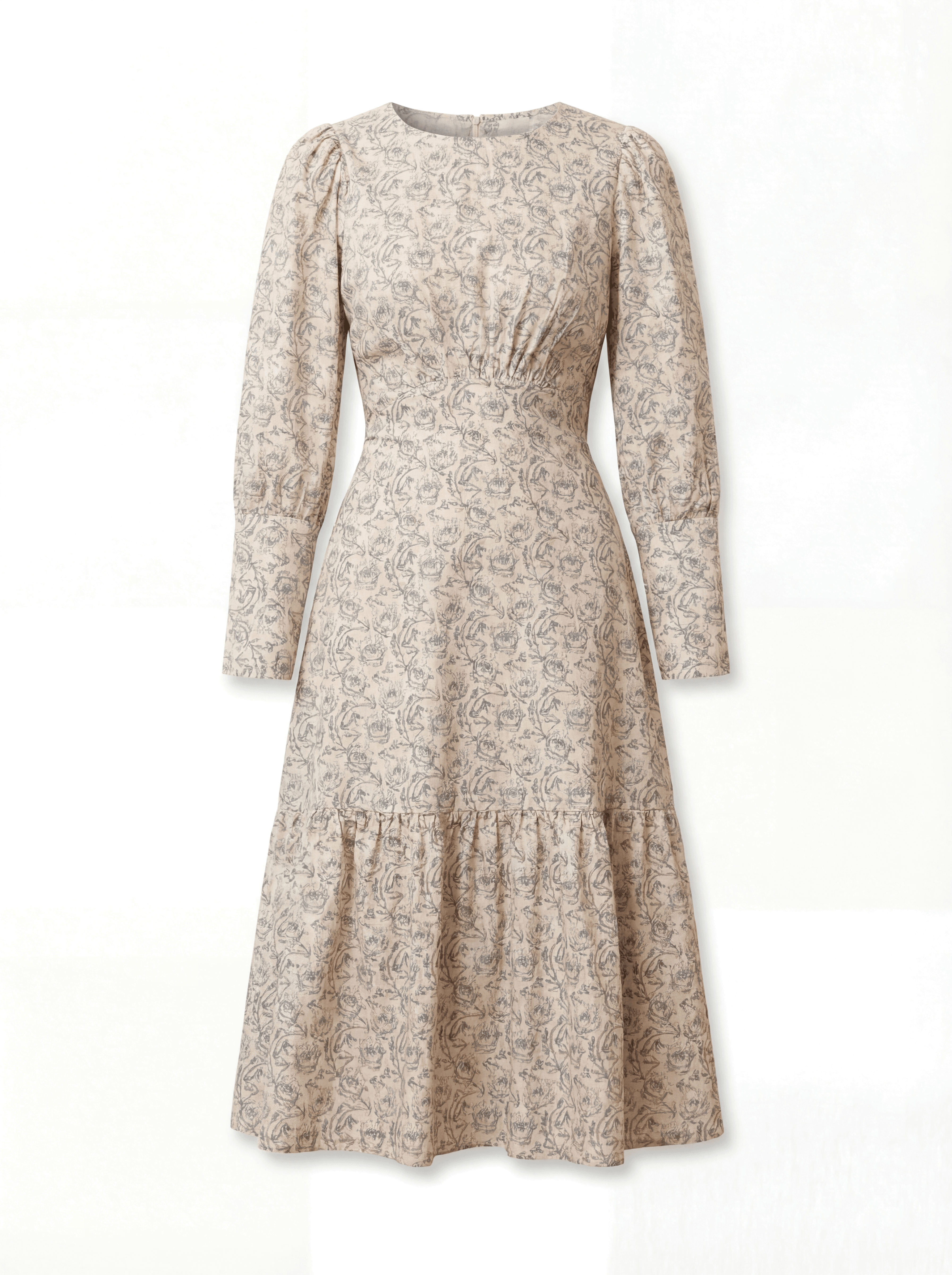 Платье с широкими манжетами. Фото 1