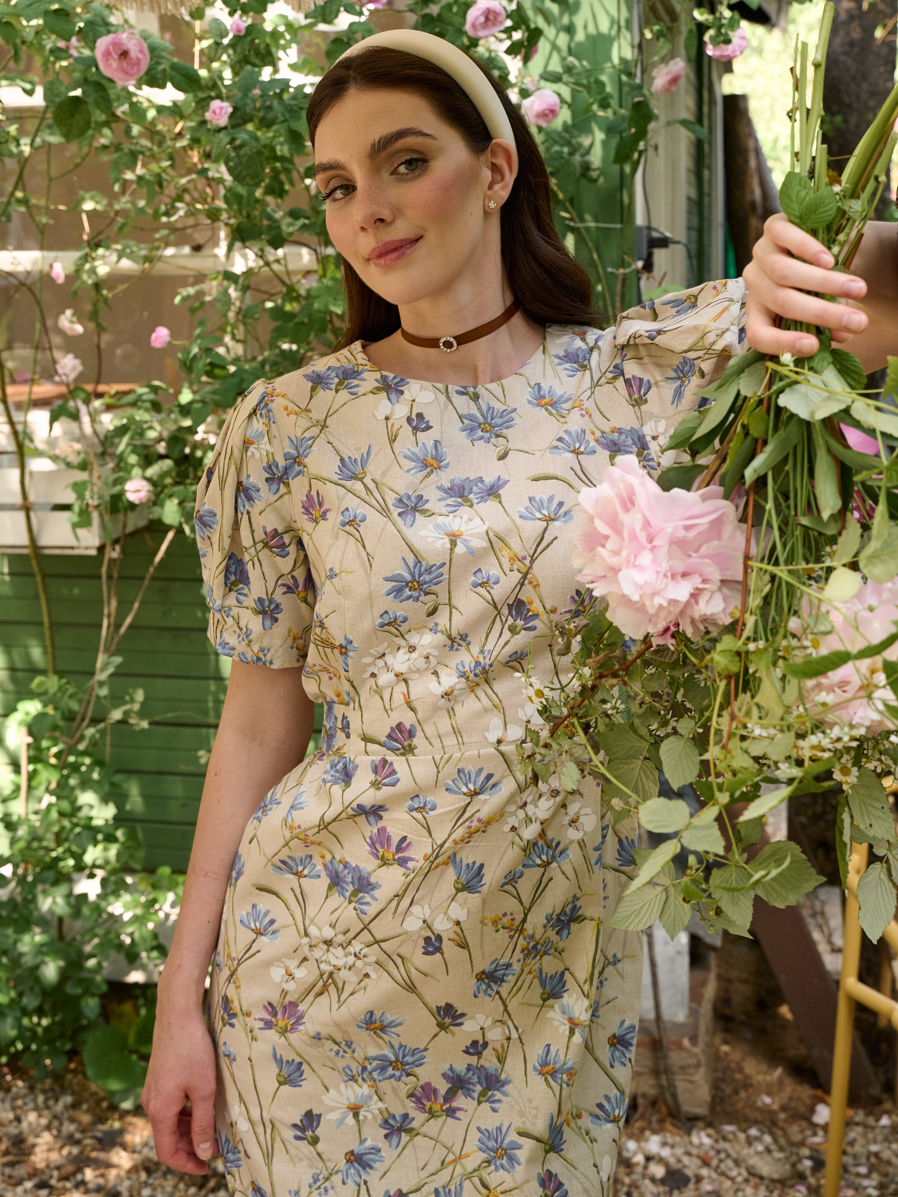 Платье с коротким рукавом. Фото 1