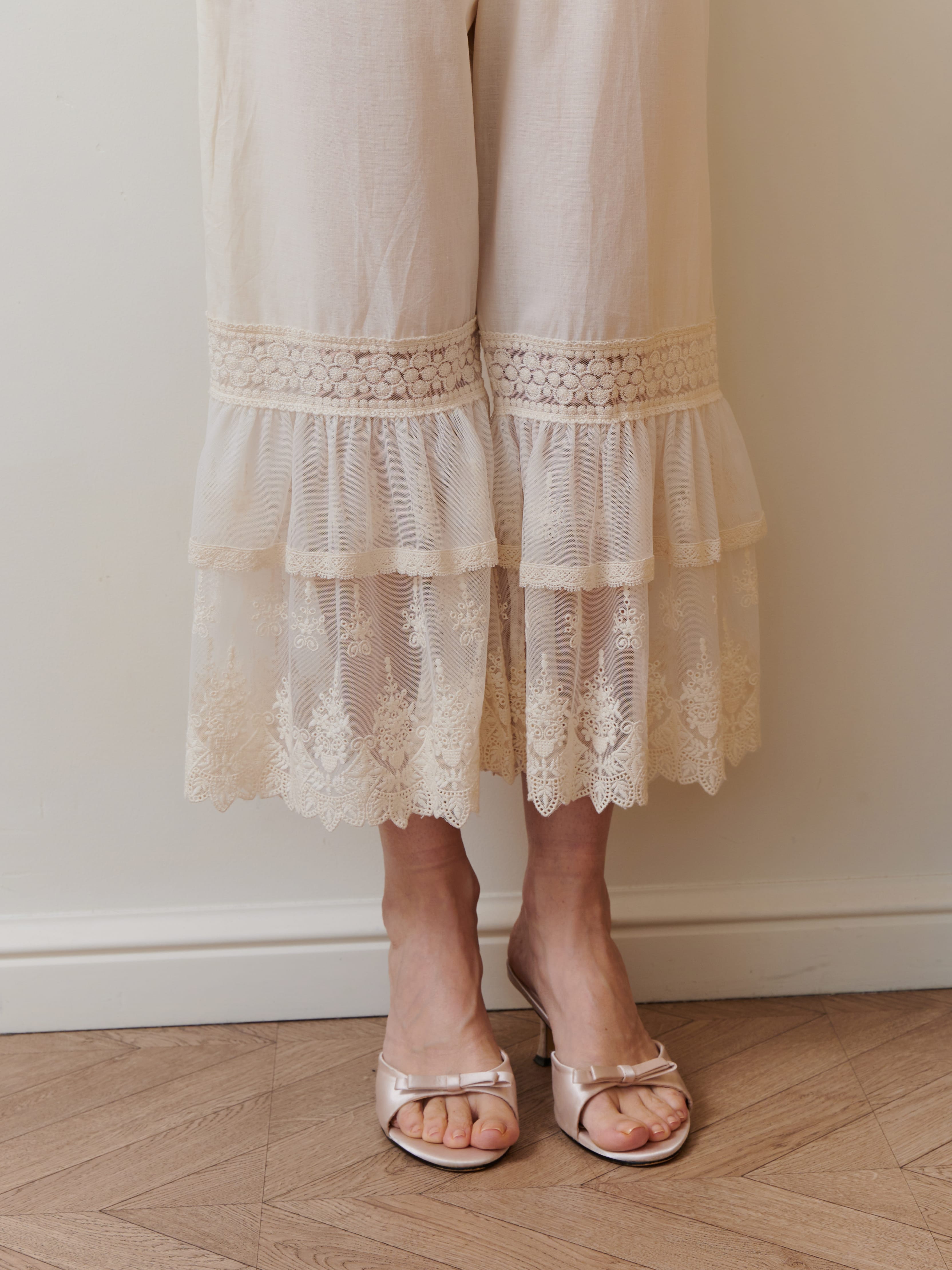 Панталоны с кружевом