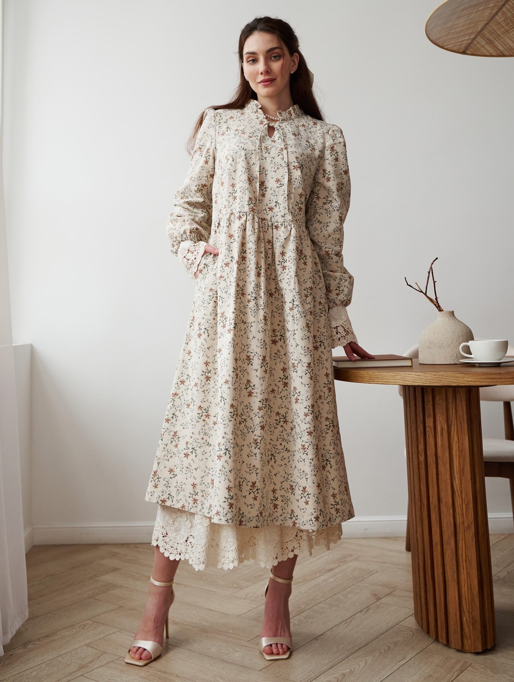 Платье с завязками. Фото 14